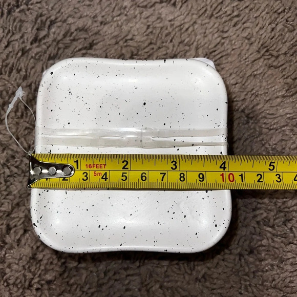 NWT 4 Speckled Ceramic Stoneware Plates - Picture 5 of 7